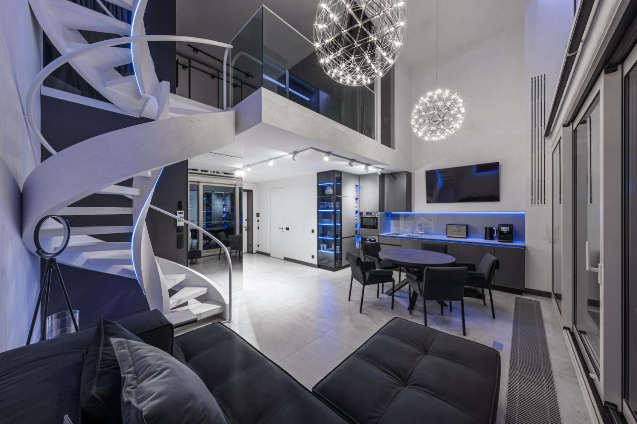 Ferienwohnung The Penthouse Kiew Exterior foto